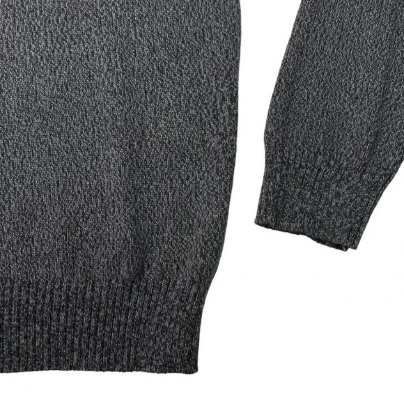Club Room Dark Grey Marl Cotton Mens Sweater Size Small - Picture 4 of 9